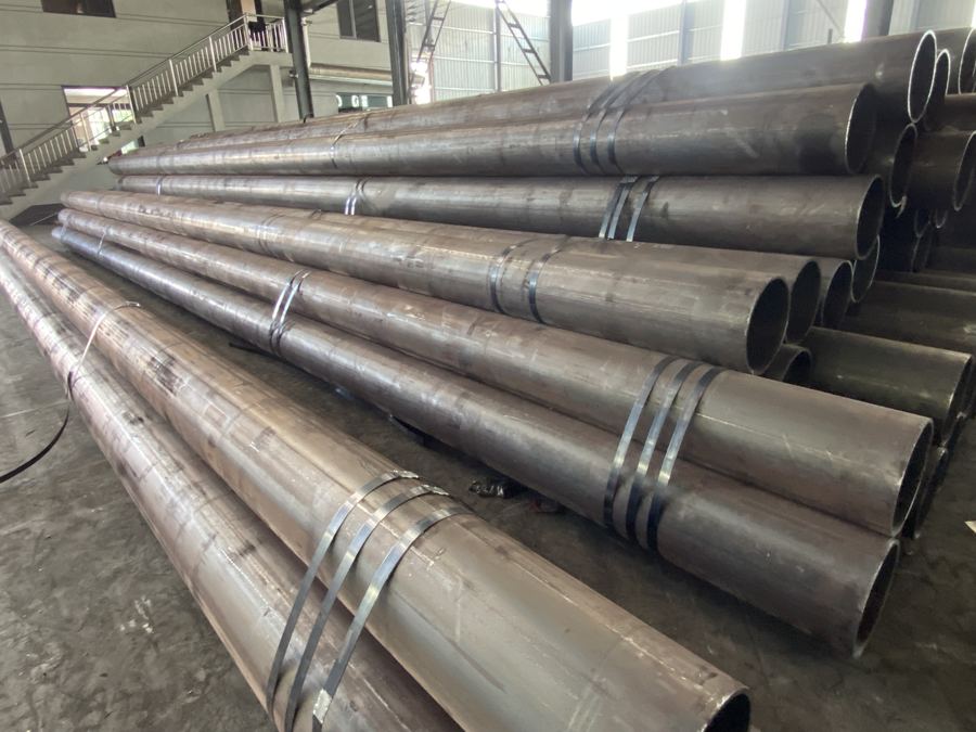 Seamless steel pipe bundles